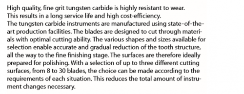 Finishing Carbide Burs(3)