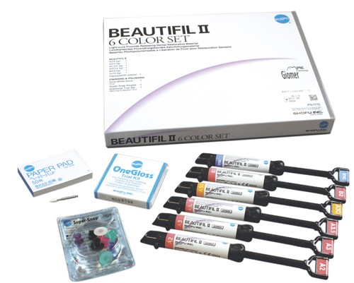 BEAUTIFIL II 6 COLOR SET
