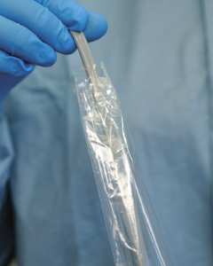 Syringe Sleeve Opening